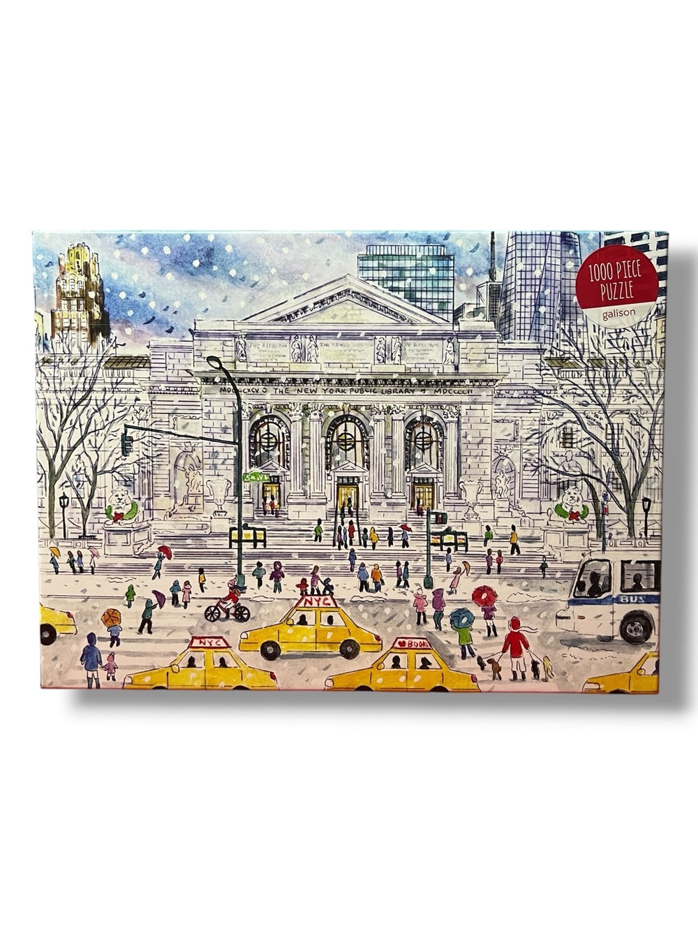 Galison The New York Public Library Michael Storrings 1000-Piece Jigsaw Puzzle